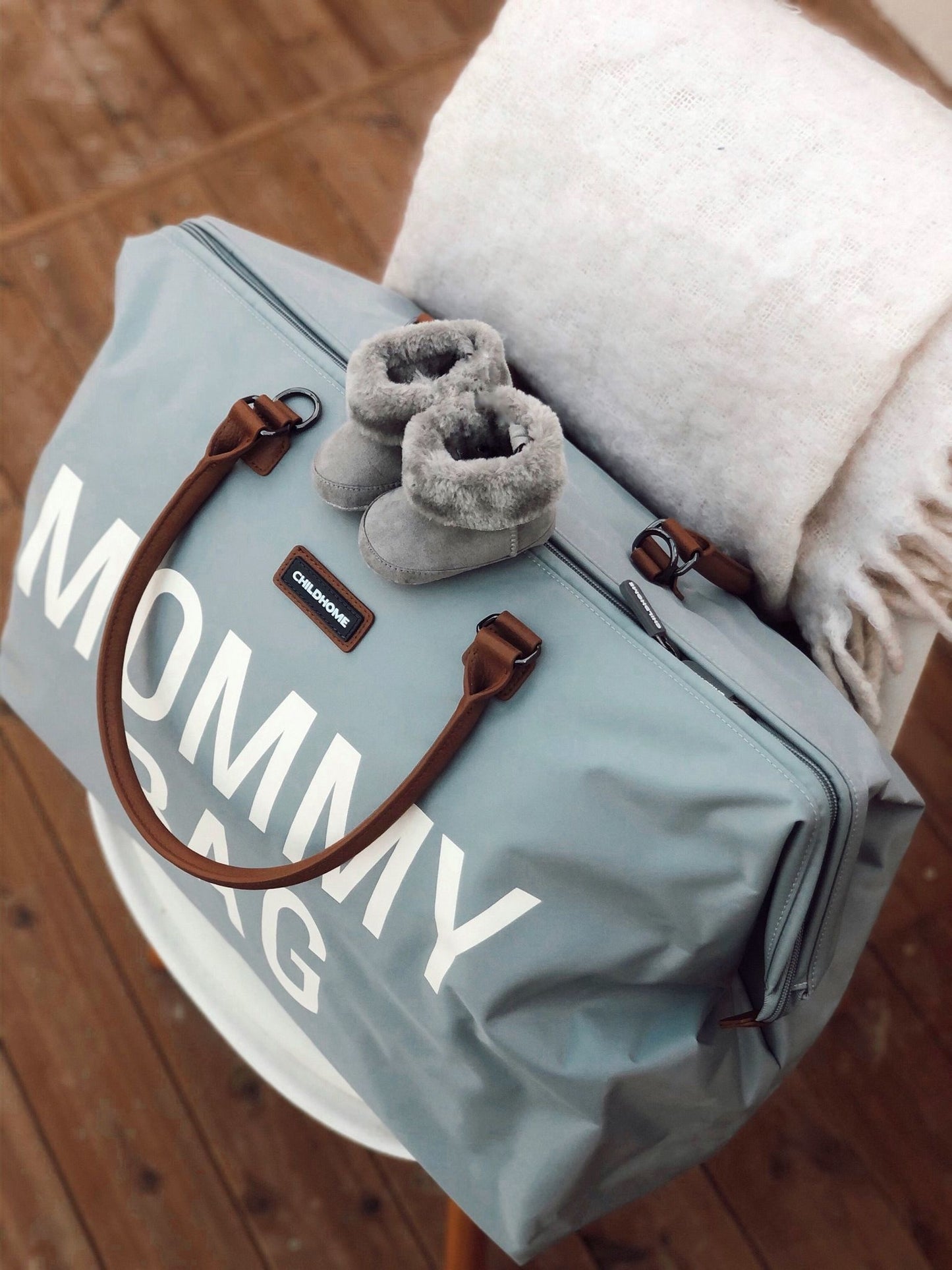 Mommy Bag Verzorgingstas - Grijs Ecru