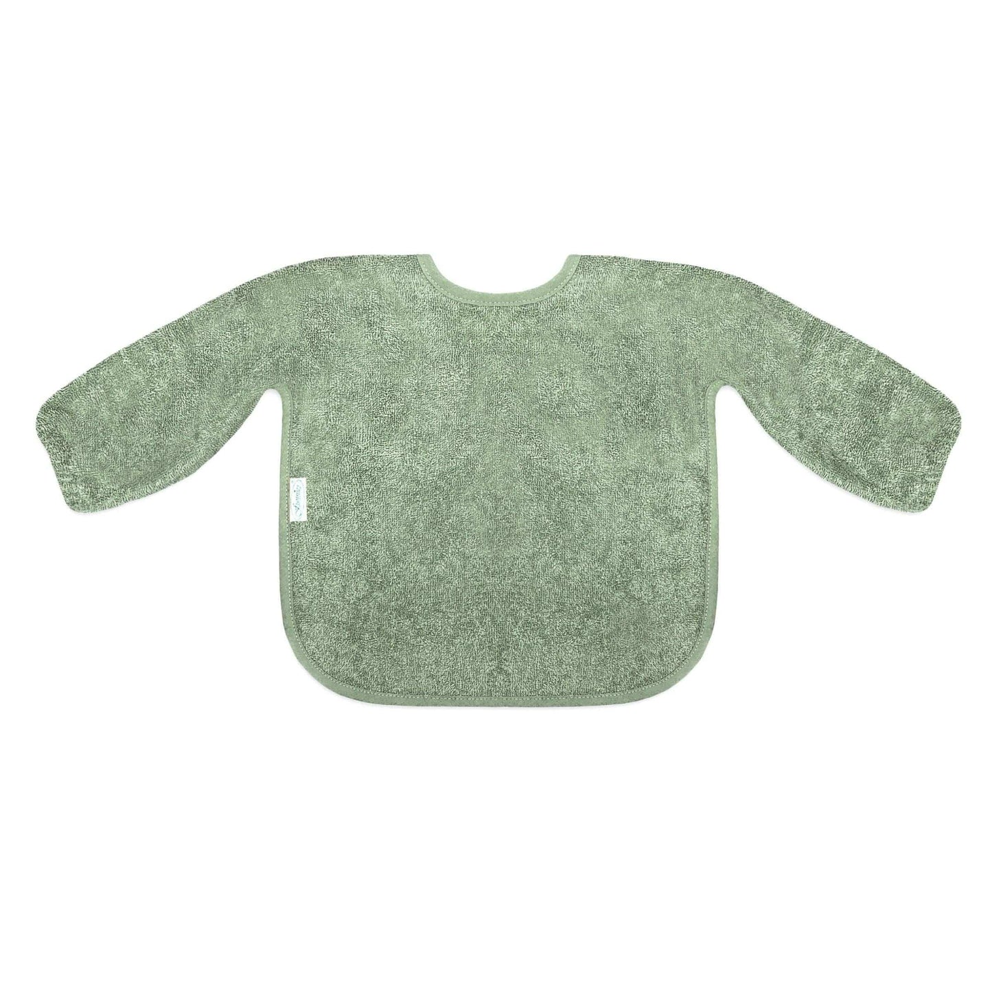 Mouwslab Uni stone green