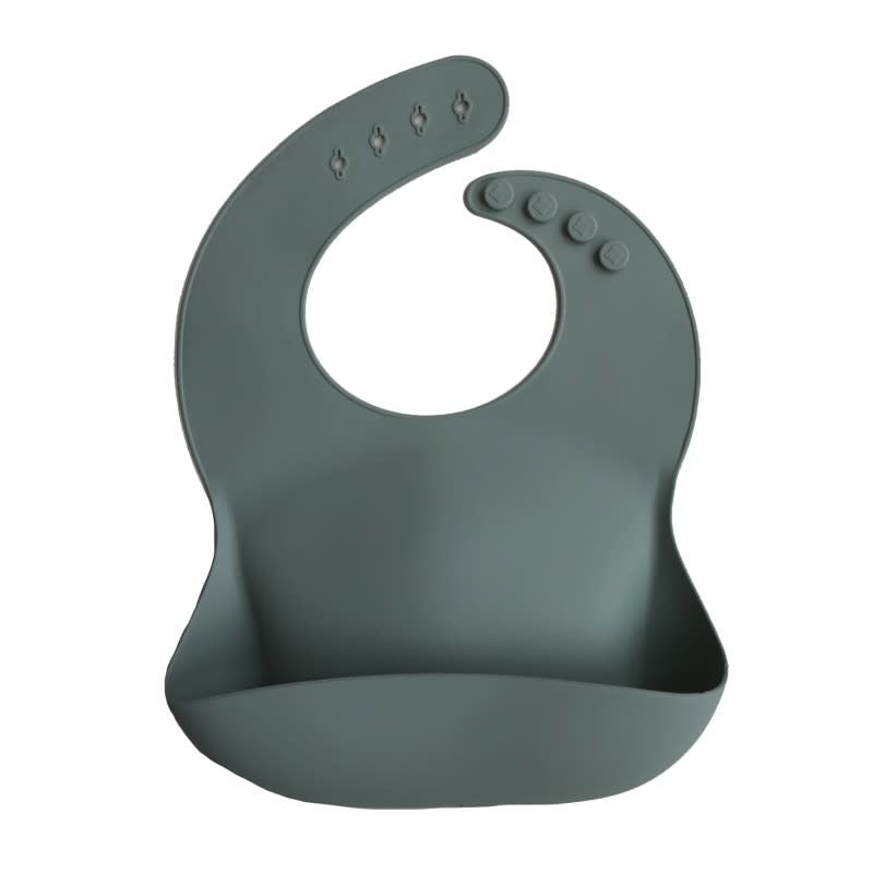 Mushie - Silicone Slab Cambridge Blue