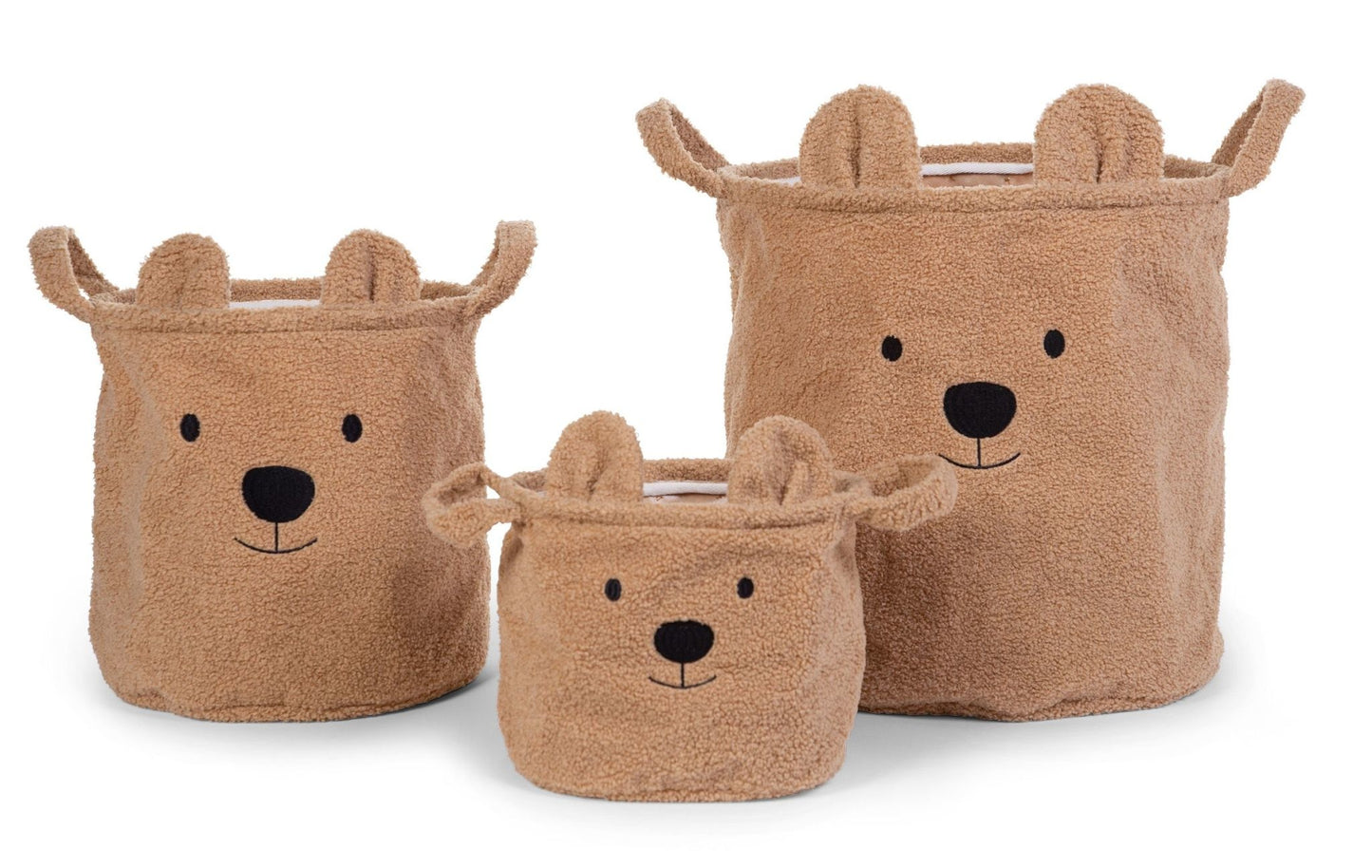 Opbergmand - 30x30x30 Cm - Teddy - Bruin