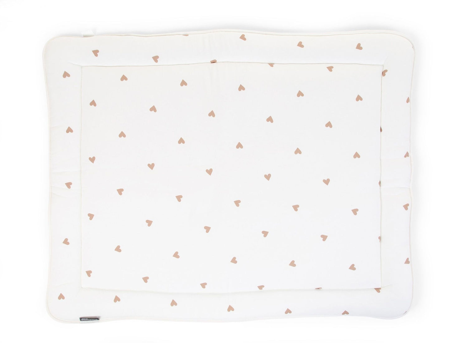 Parklegger - 75x95 Cm - Jersey + Mousseline - Hearts