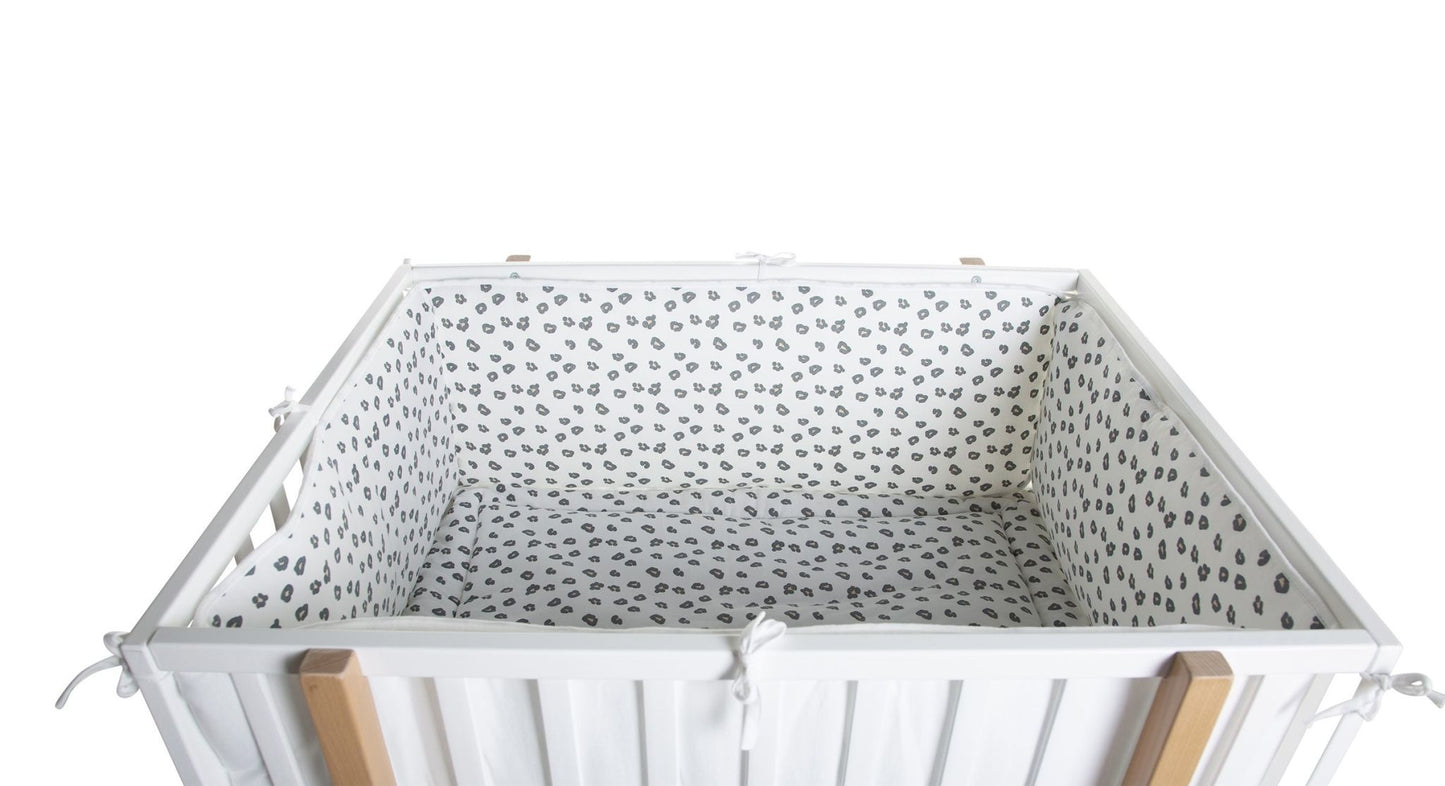 Parkomranding - 35x340 Cm - Jersey - Leopard