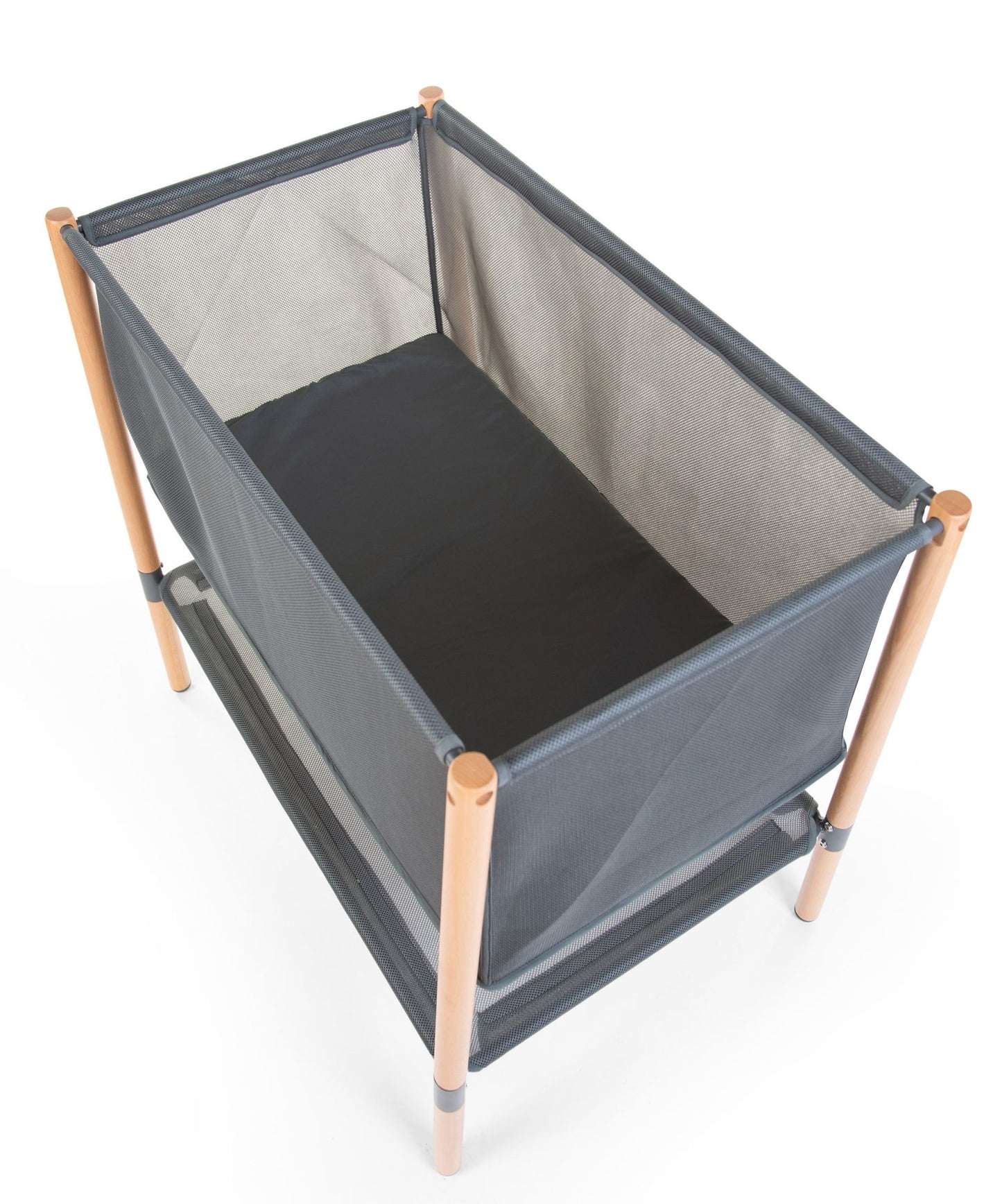 Evolux Wieg - Naturel Antraciet