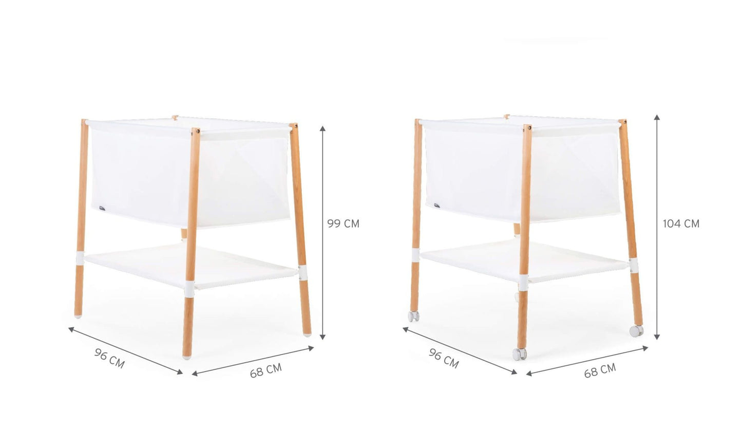 Evolux Wieg - Naturel Wit