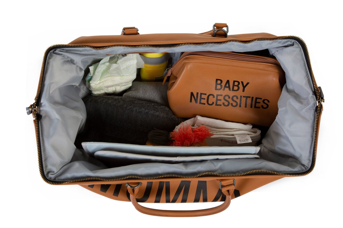 Mommy Bag Verzorgingstas - Lederlook Bruin