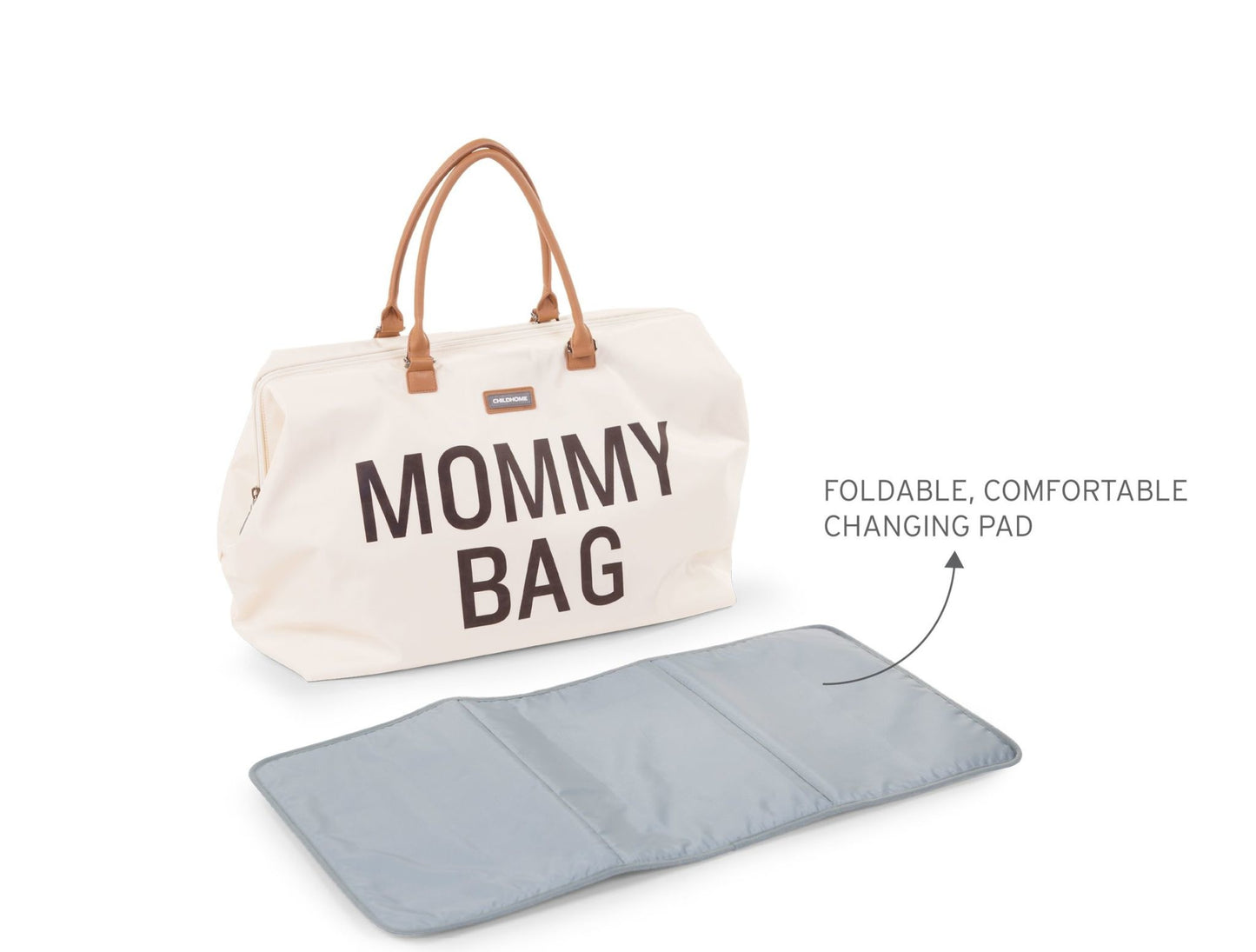 Mommy Bag Verzorgingstas - Ecru Zwart