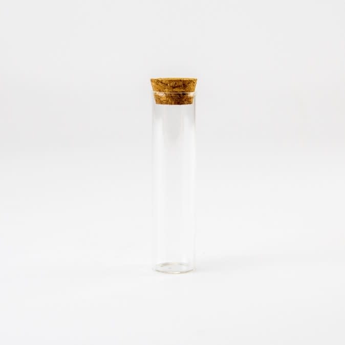 Proefbuisje met kurk 10 cm
