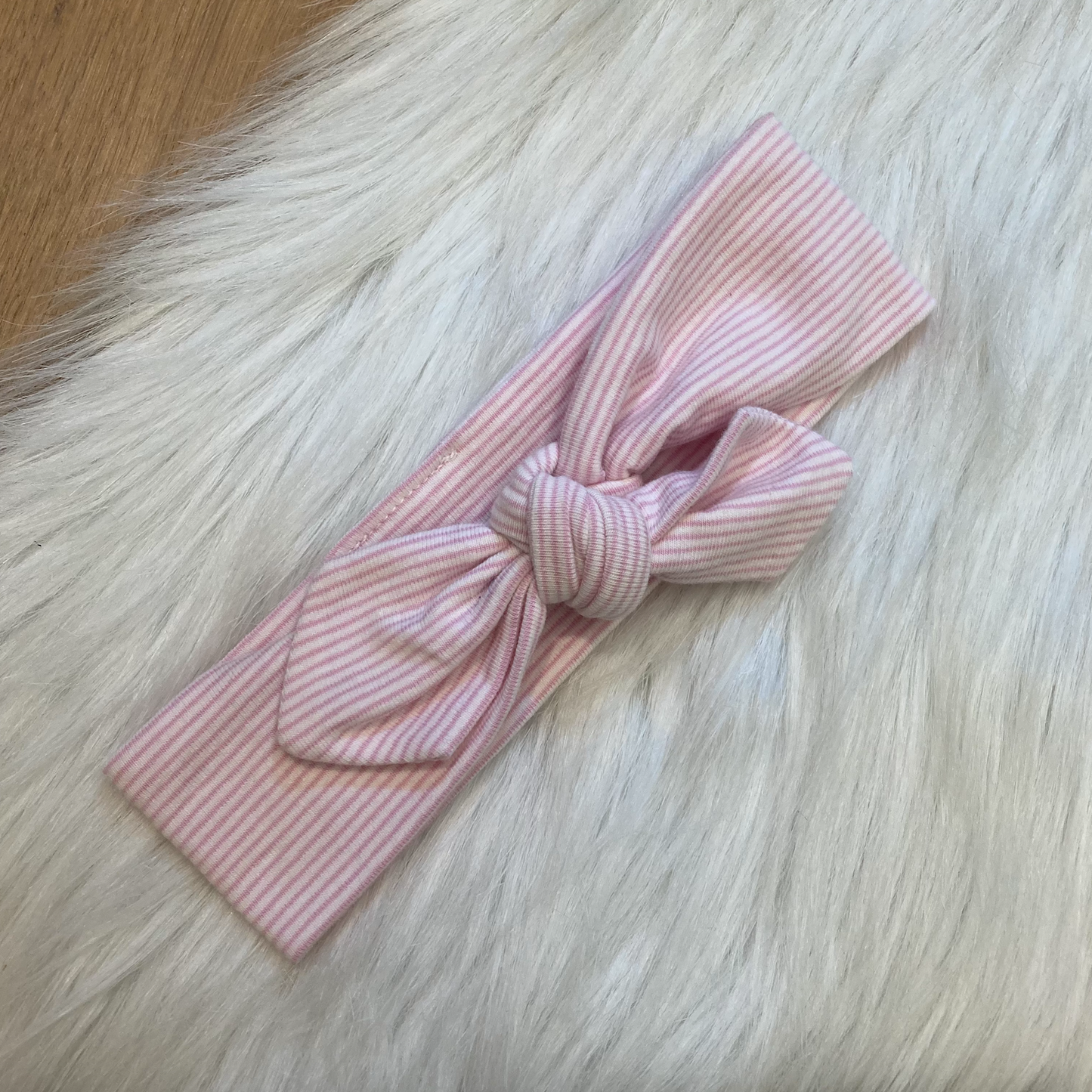 Haarlintje roze streepjes