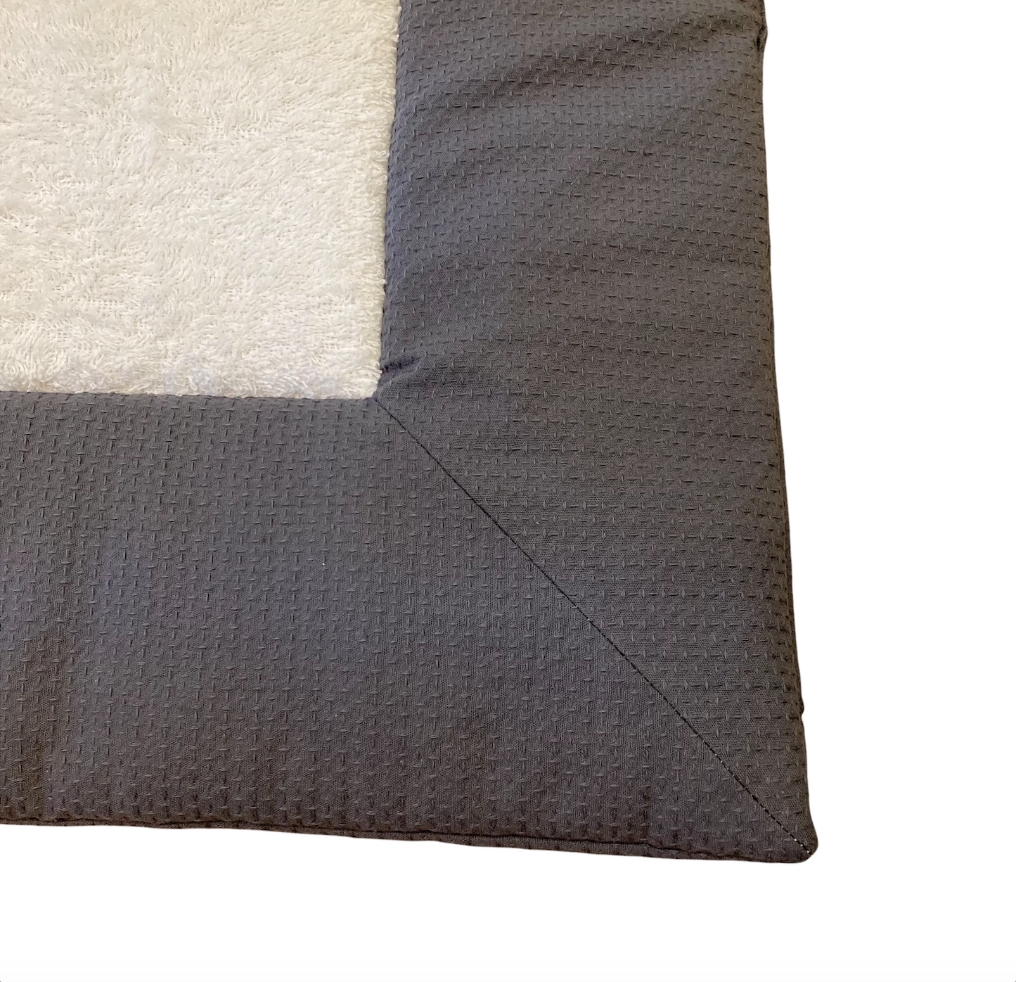 Parklegger Jacquard streepje (badstof)