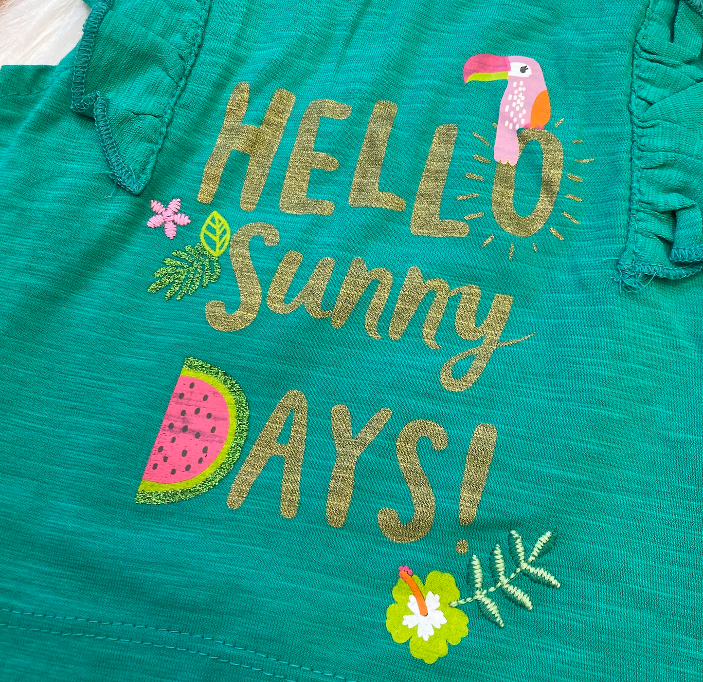 Topje hello sunny days