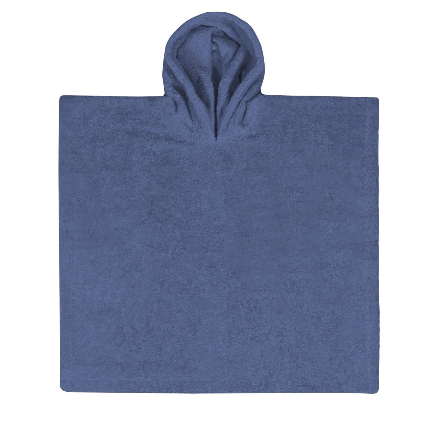 Poncho silkblauw