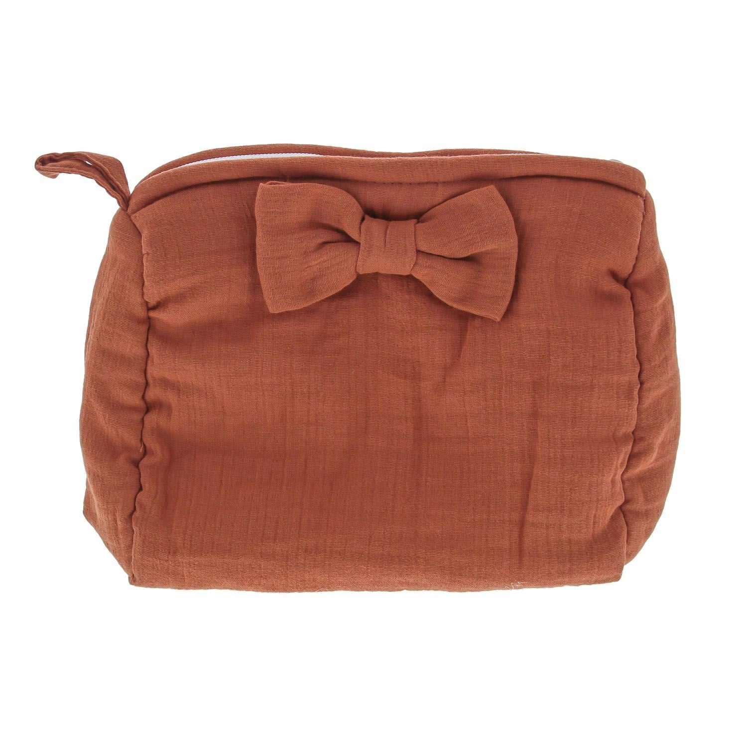 Tetra toilettasje met stik terra cotta