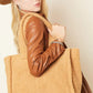 Teddy Shopper Bag Camel Polyester Camel