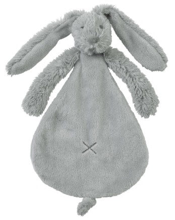 Rabbit Richie Tuttle met naam | Gepersonaliseerde met naam | lichtgrijs