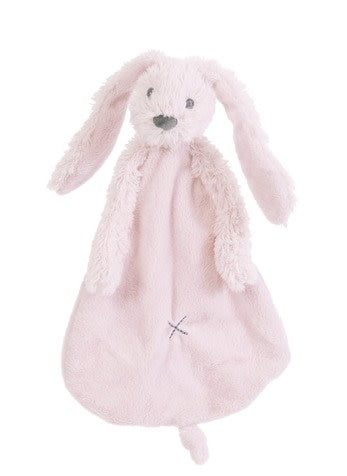 Rabbit Richie Tuttle met naam | Gepersonaliseerde met naam | lichtroze