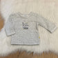 T-shirt streep hello sunshine