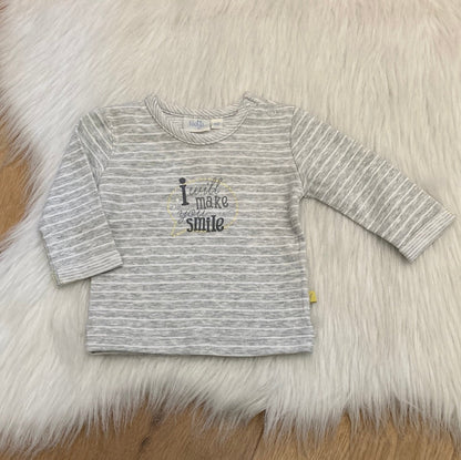 T-shirt streep hello sunshine