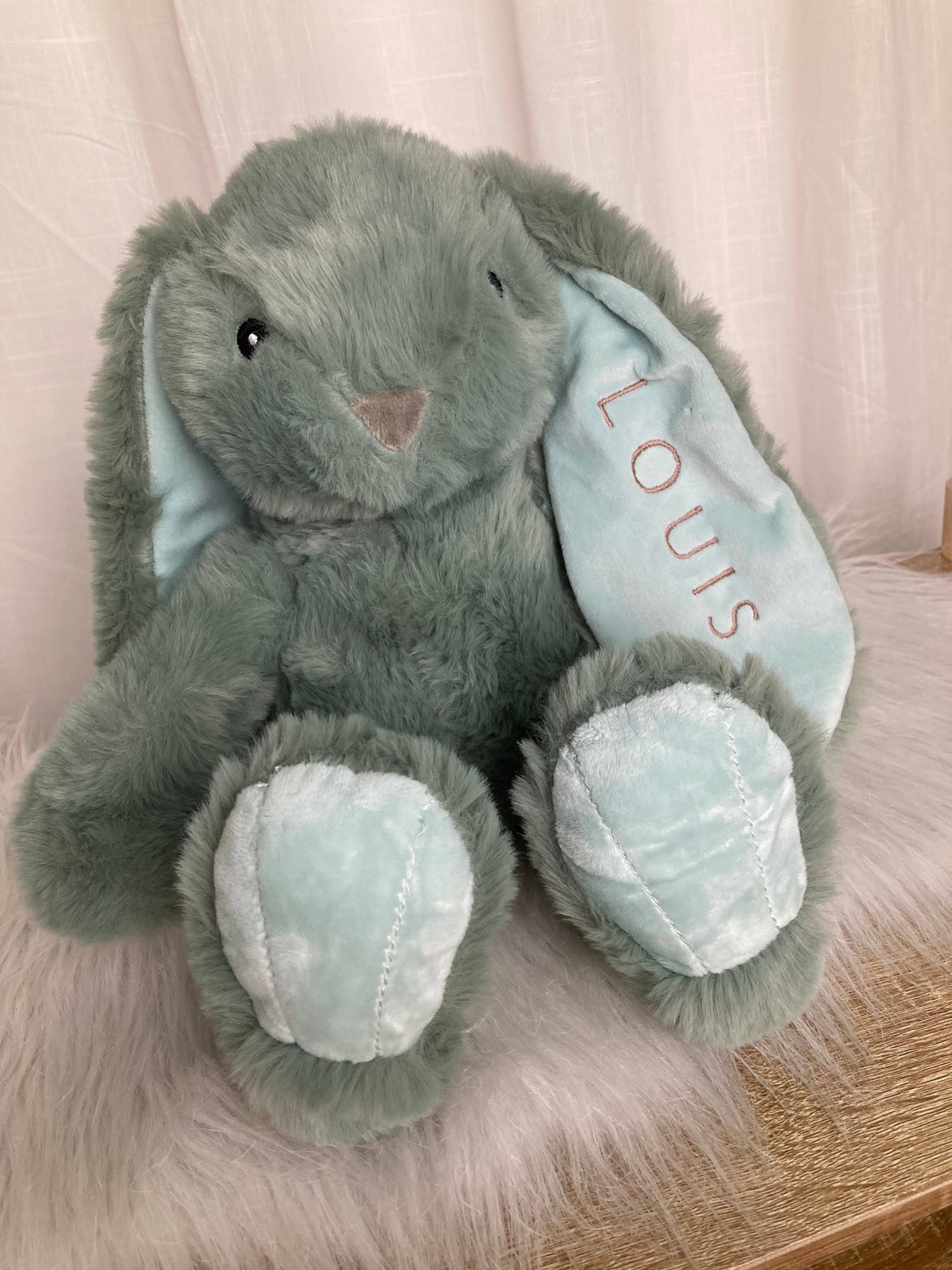 Happy Bunny oud groen