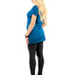 Zwangerschaps Leggings zwart (Fleece)