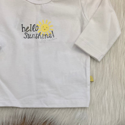 T-shirt uni hello sunshine