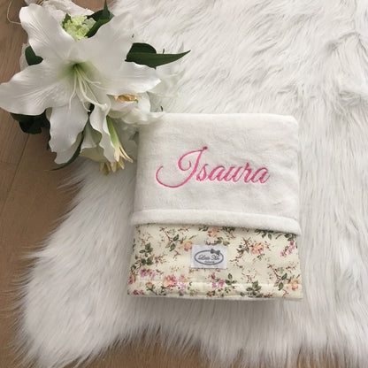 Petit Fleur Winterdekentje met naam | Gepersonaliseerde |