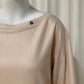 T-shirt dress with shiny coating Off-white