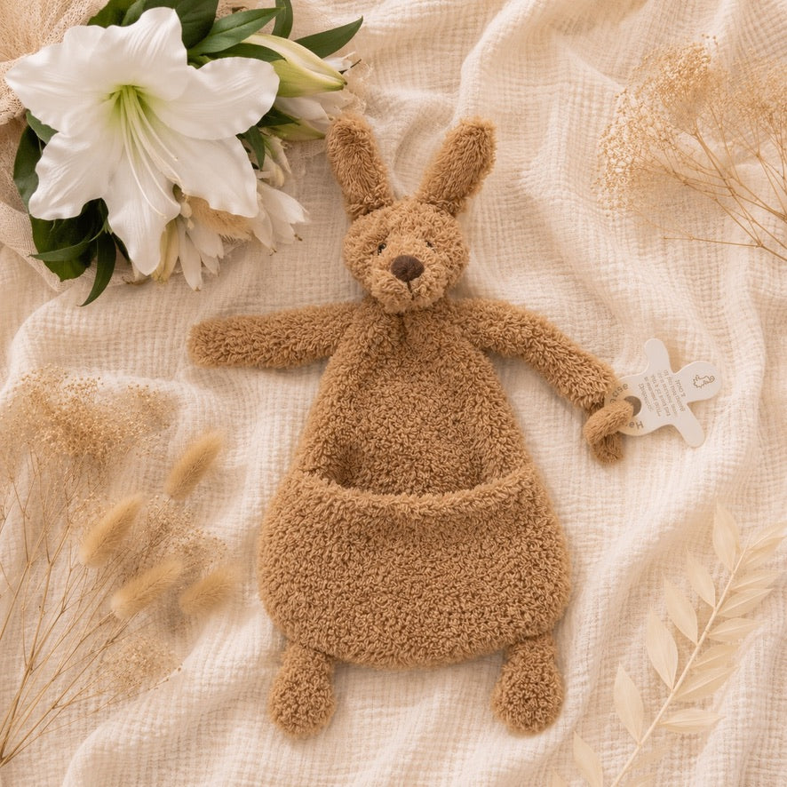 Kangaroo Kick Tuttle met naam | Gepersonaliseerde | Bruin