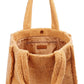 Teddy Shopper Bag Camel Polyester Camel