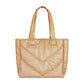 PU Leather Shopper Camel