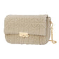 Handbag with teddy fabric stitched Brown