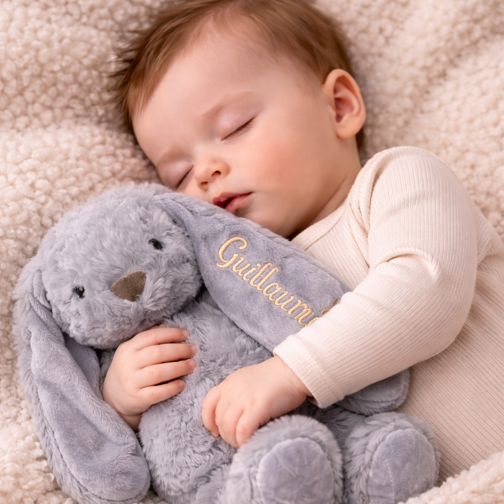 Cloud Bunny met naam | Gepersonaliseerde