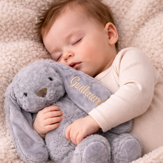 Cloud Bunny met naam | Gepersonaliseerde