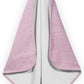 Bathcape 75x75cm Waffel roze