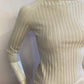 Light beige sweater with long sleeves