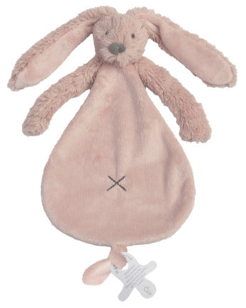 Rabbit Richie Tuttle met naam | Gepersonaliseerde met naam | Oud roze
