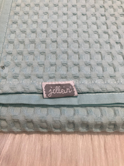 Laken wafel jade 75x100cm