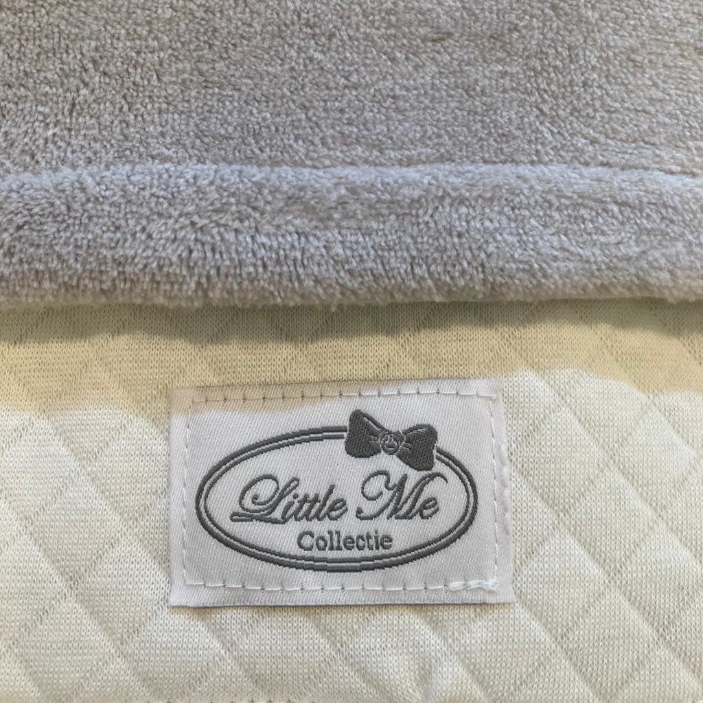 Winterdeken sweet diamond Ecru/grijs