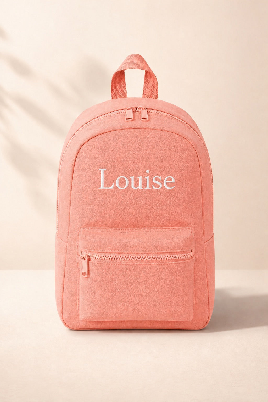 Gepersonaliseerd Rugzakje met Naam – Peach| Peuter & Kleuter