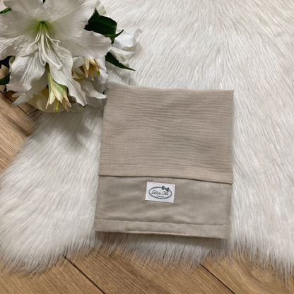 Soft Suéde Zomerdekentje met naam | Gepersonaliseerde | Warm sand