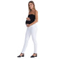 Witte zwangerschaps Jeans