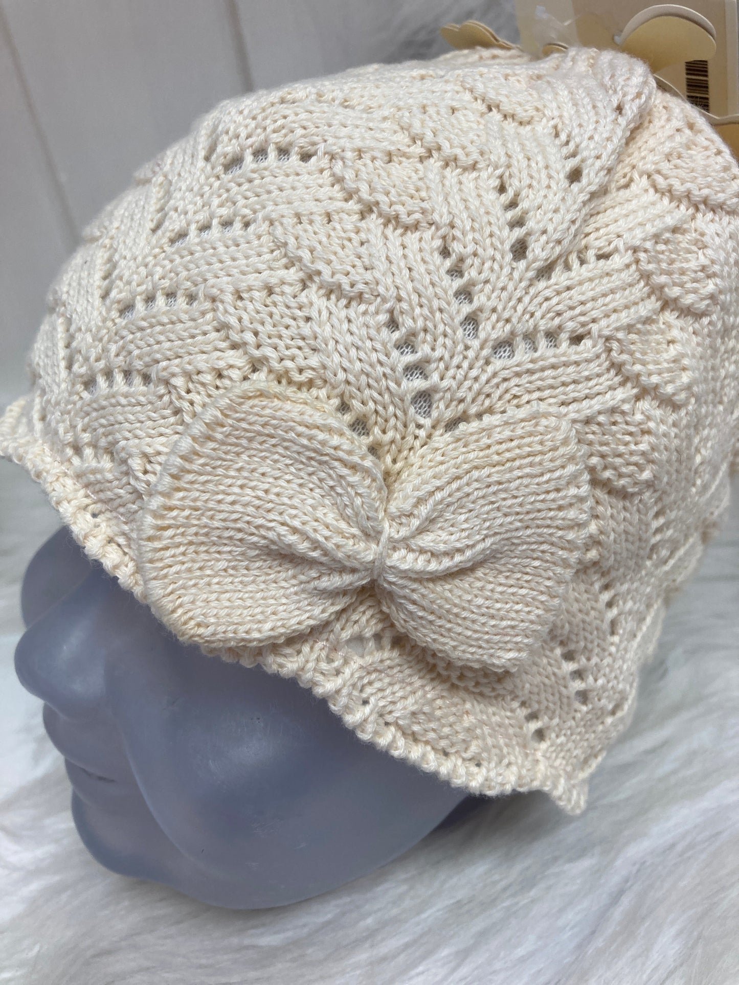 Gebreide muts met fleece