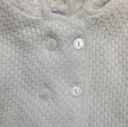 Manteau ecru teddy