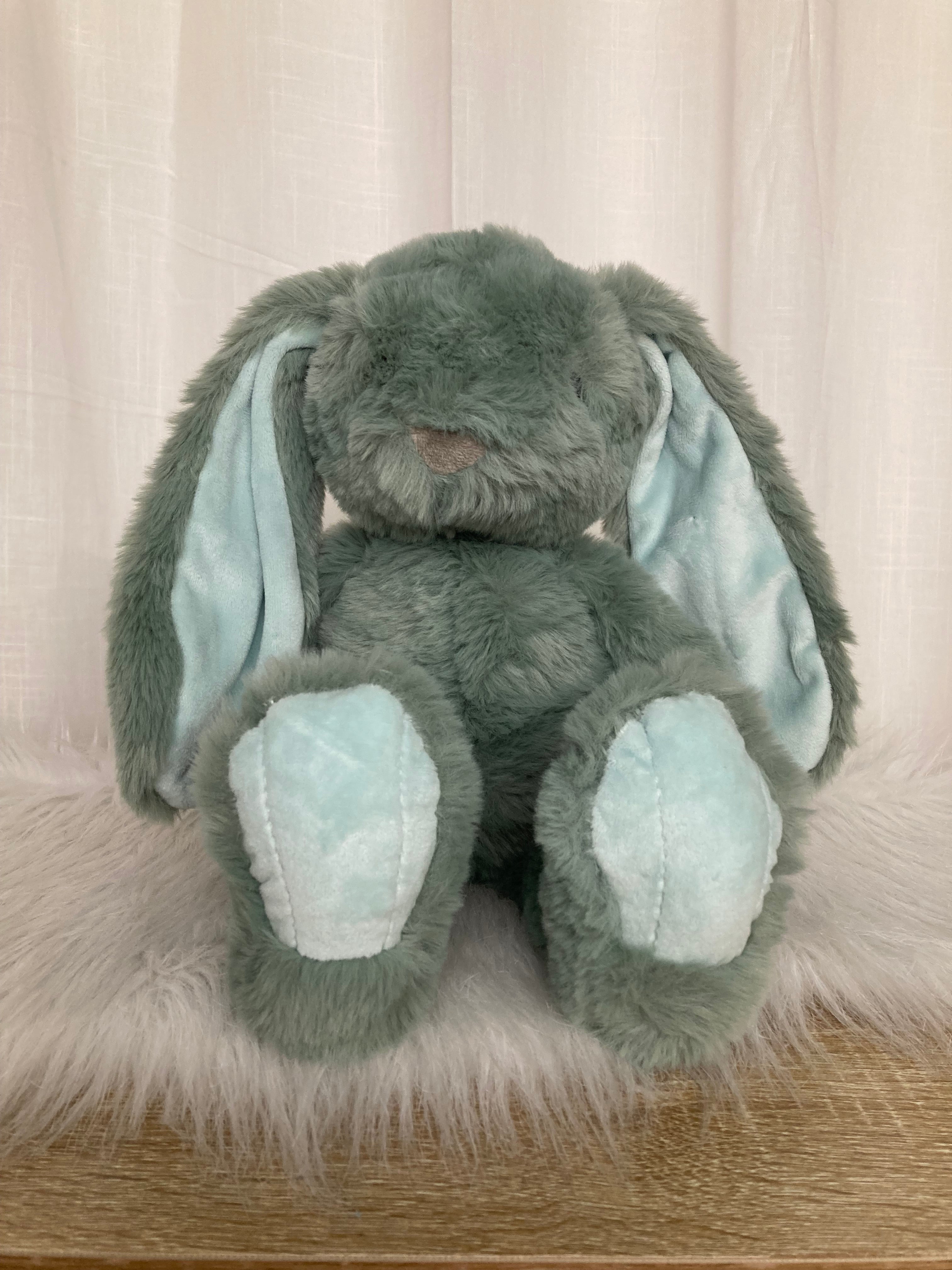 Happy Bunny oud groen