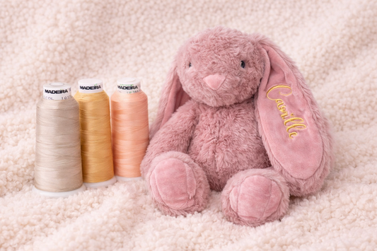 Rosie Bunny met naam | Gepersonaliseerde