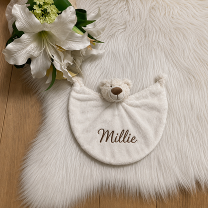 Happy Horse Bear Bella met naam | Gepersonaliseerde met naam | Vanilla Milk