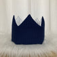 Verjaardagskroon Warm wafel marine blauw