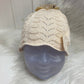 Gebreide muts met fleece