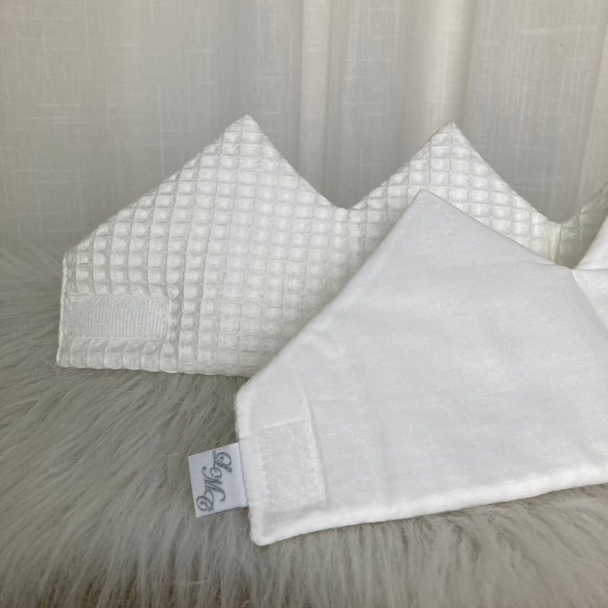 Warm wafel verjaardagskroon met naam | Gepersonaliseerde | Vanilla milk