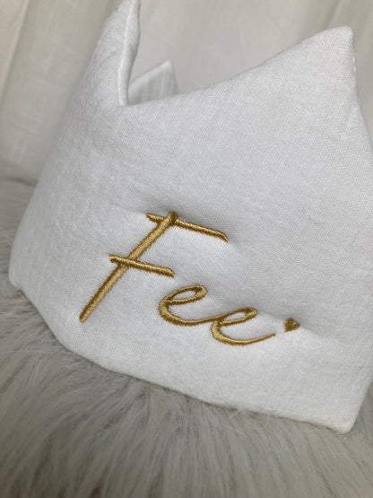 Tetra Breeze verjaardagskroon met naam | Gepersonaliseerde | Vanilla Milk