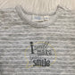 T-shirt streep hello sunshine